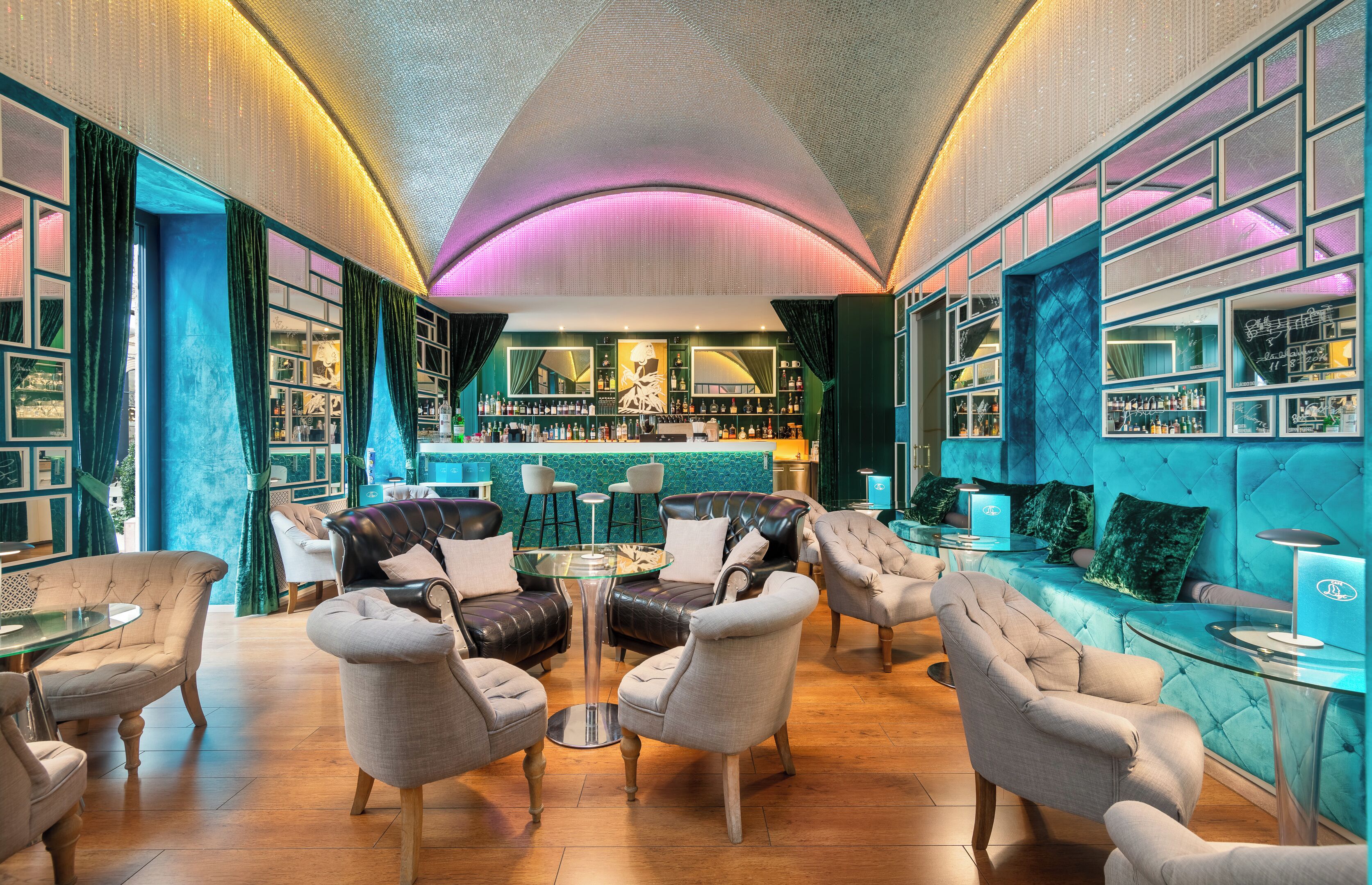 music lounge at Aria Hotel Budapest