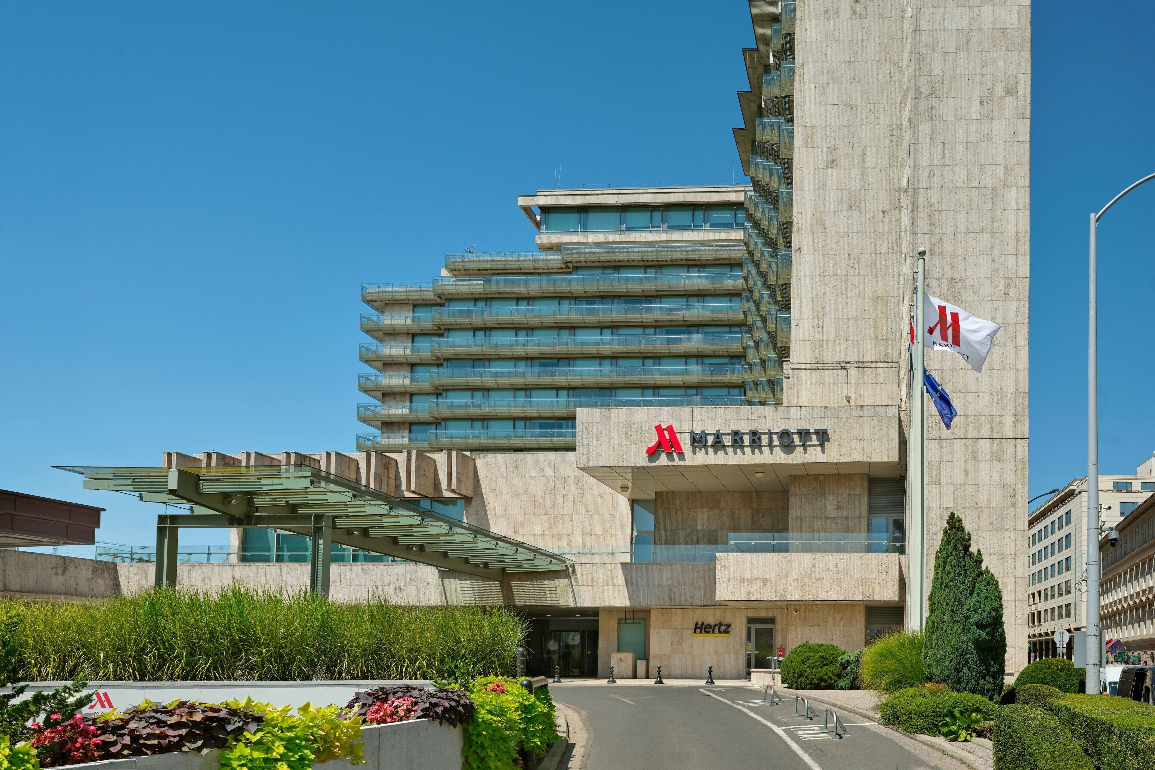 Exterior of Budapest Marriott Hotel