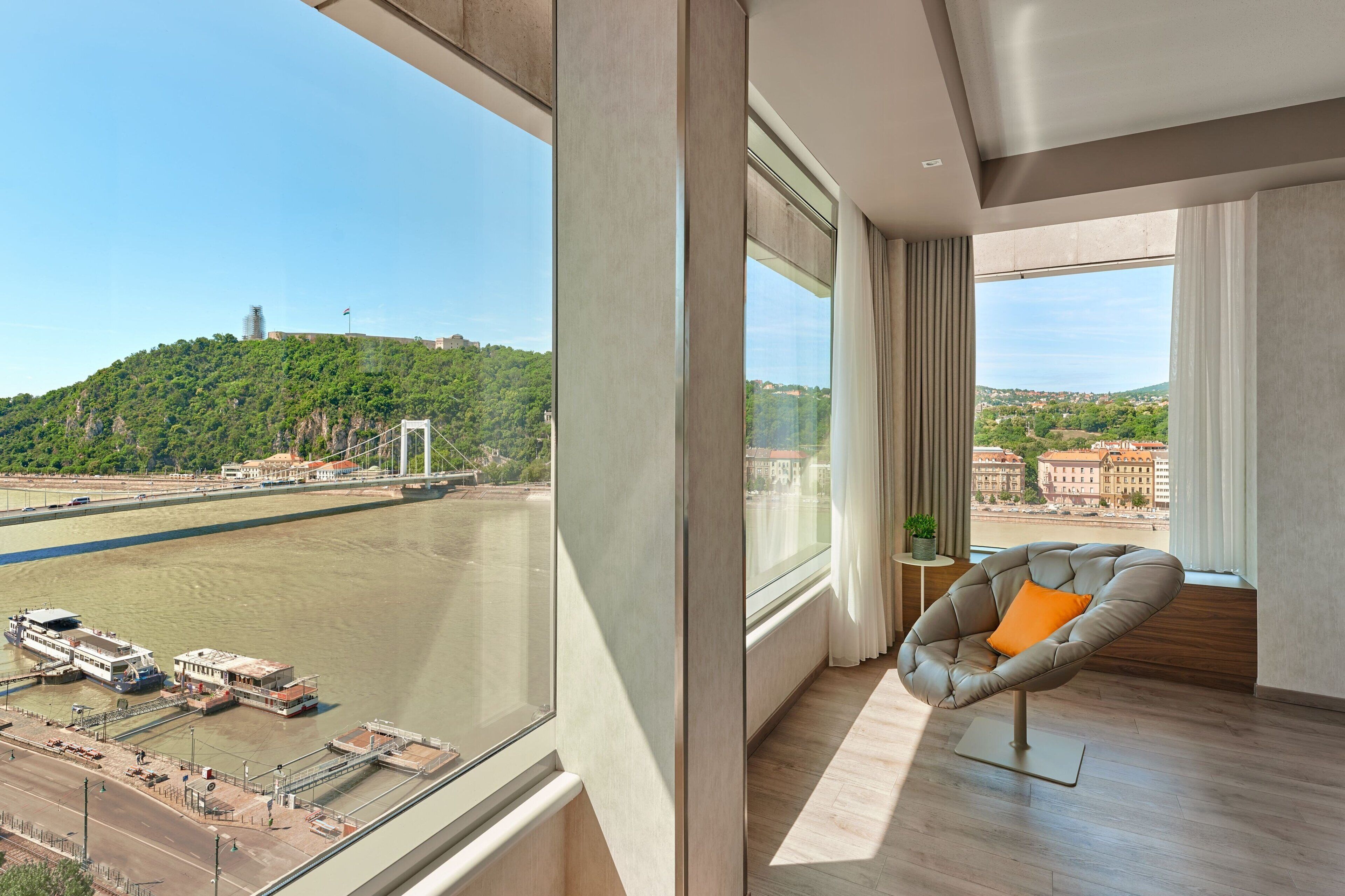 river view room at Budapest Marriott Hotel