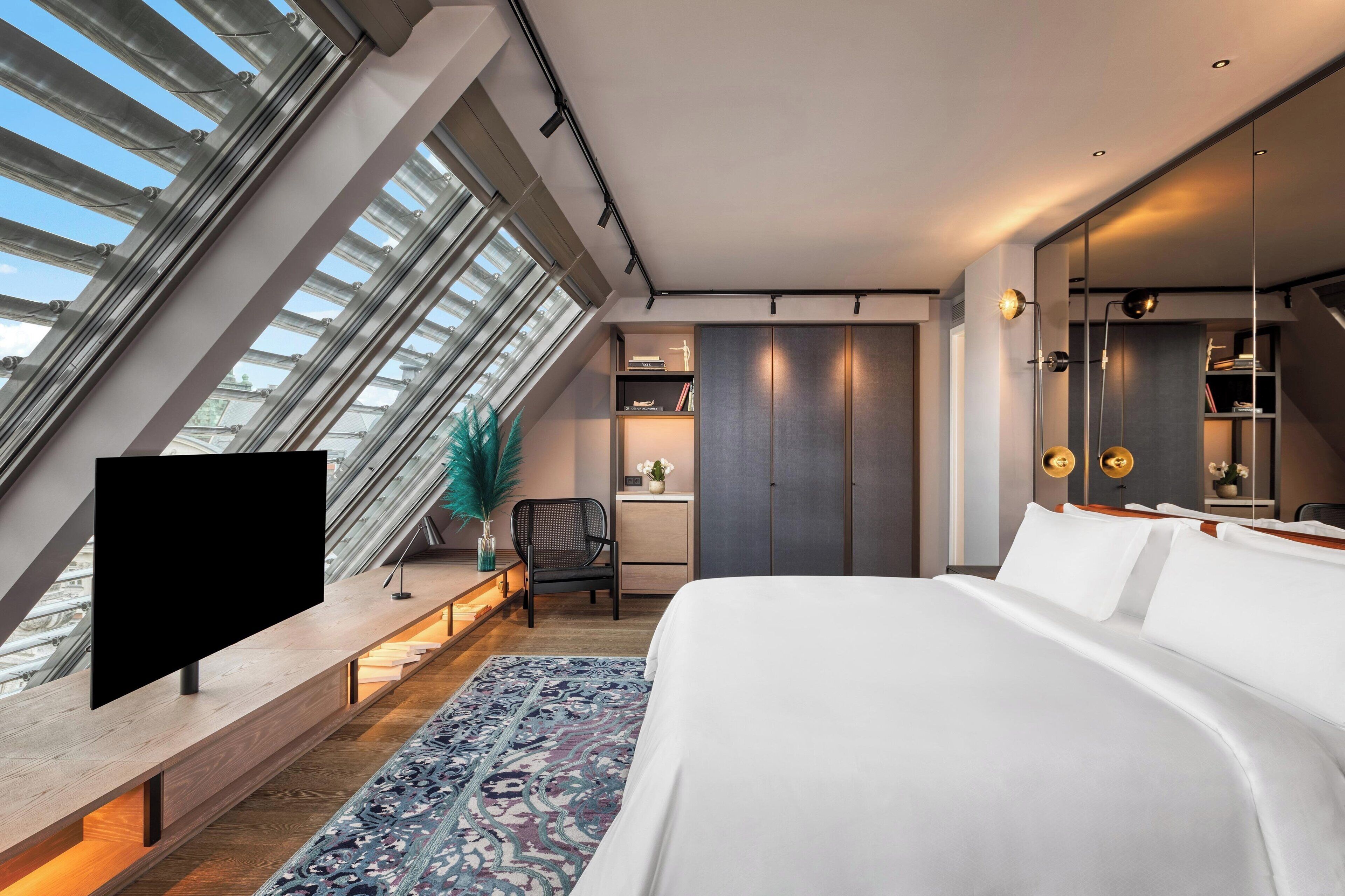 guest room at Hotel Clark Budapest
