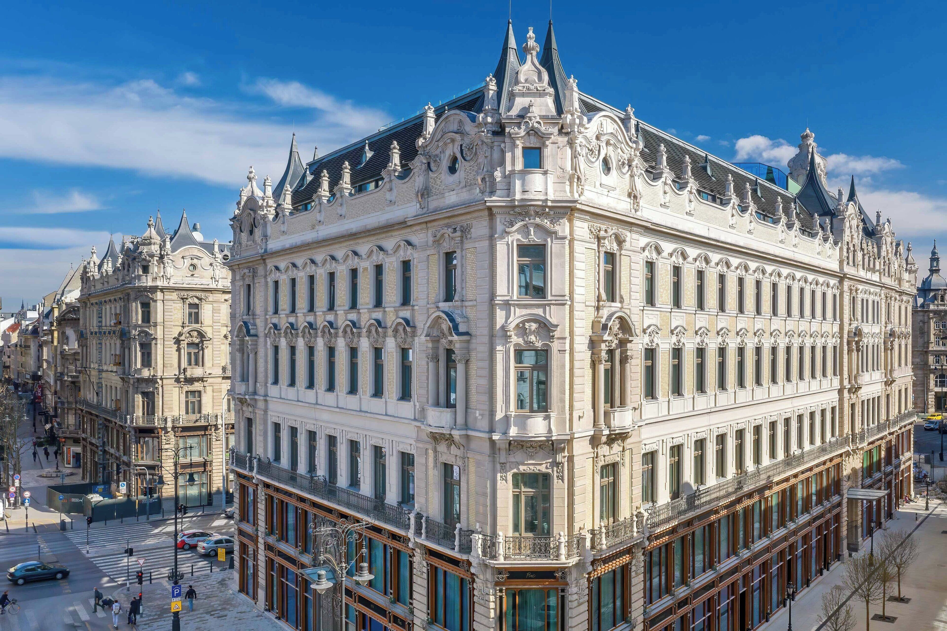Exterior of Matild Palace Budapest